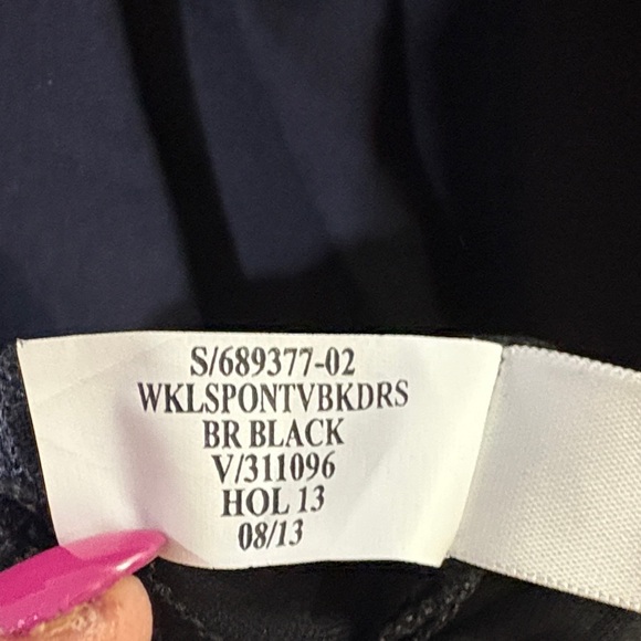 Banana Republic Elegant Black Long Sleeve Dress with Gold Zipper, size 10 - Picture 9 of 10